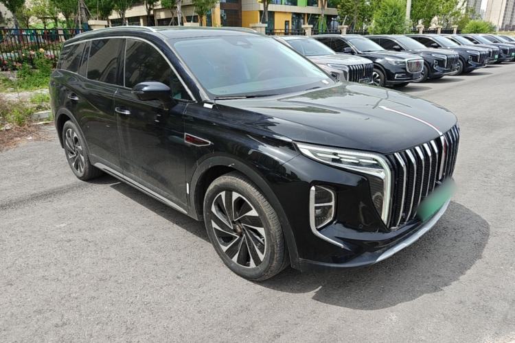 Used Hongqi HS7 PHEV 2024 2.0T PHEV Four-Wheel Drive Flagship Edition 7 Seats Front Right 45 Deg