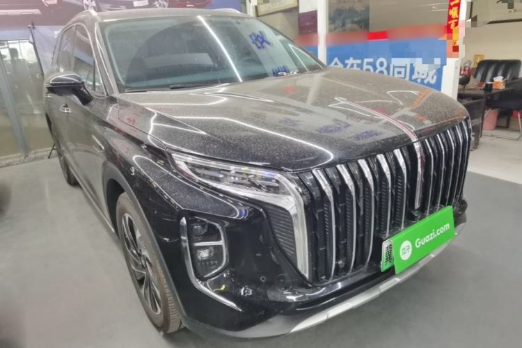 Used Hongqi HS7 PHEV 2024 2.0T PHEV Four-Wheel Drive Flagship Edition 6 Seats Front Right 45 Deg