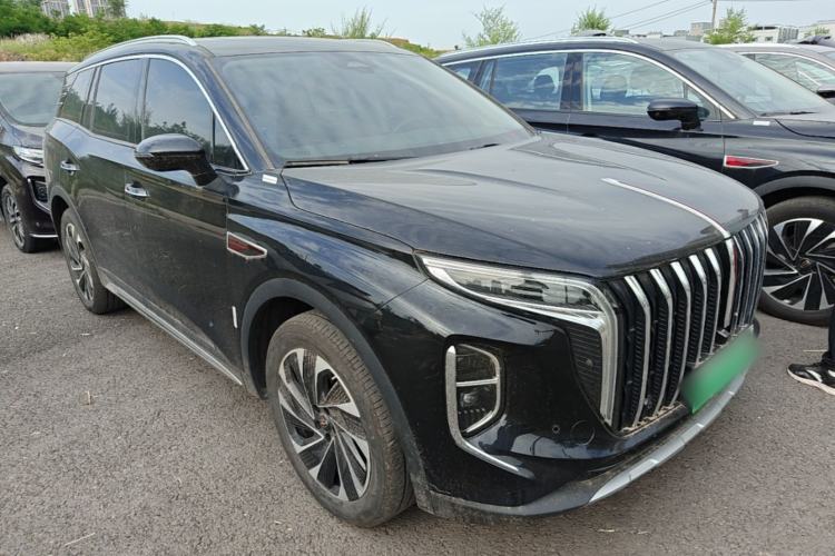 Used Hongqi HS7 PHEV 2024 2.0T PHEV Four-Wheel Drive Flagship Edition 6 Seats Front Right 45 Deg