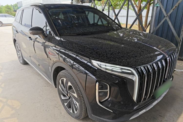 Used Hongqi HS7 PHEV 2024 2.0T PHEV Four-Wheel Drive Flagship Edition 7 Seats Front Right 45 Deg