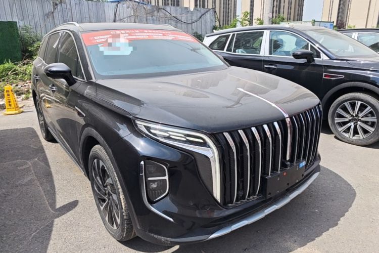 Used Hongqi HS7 PHEV 2024 2.0T PHEV Four-Wheel Drive Flagship Edition 6 Seats Front Right 45 Deg