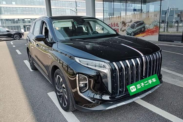 Used Hongqi HS7 PHEV 2024 2.0T PHEV Four-Wheel Drive Flagship Edition 6 Seats Front Right 45 Deg