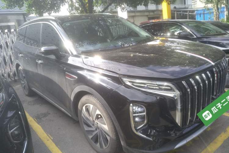 Used Hongqi HS7 PHEV 2024 2.0T PHEV Four-Wheel Drive Flagship Edition 6 Seats Front Right 45 Deg