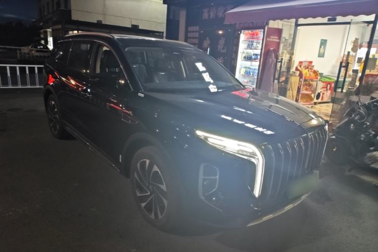Used Hongqi HS7 PHEV 2024 2.0T PHEV Four-Wheel Drive Flagship Edition 6 Seats Front Right 45 Deg