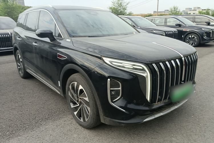 Used Hongqi HS7 PHEV 2024 2.0T PHEV Four-Wheel Drive Flagship Edition 7 Seats Front Right 45 Deg