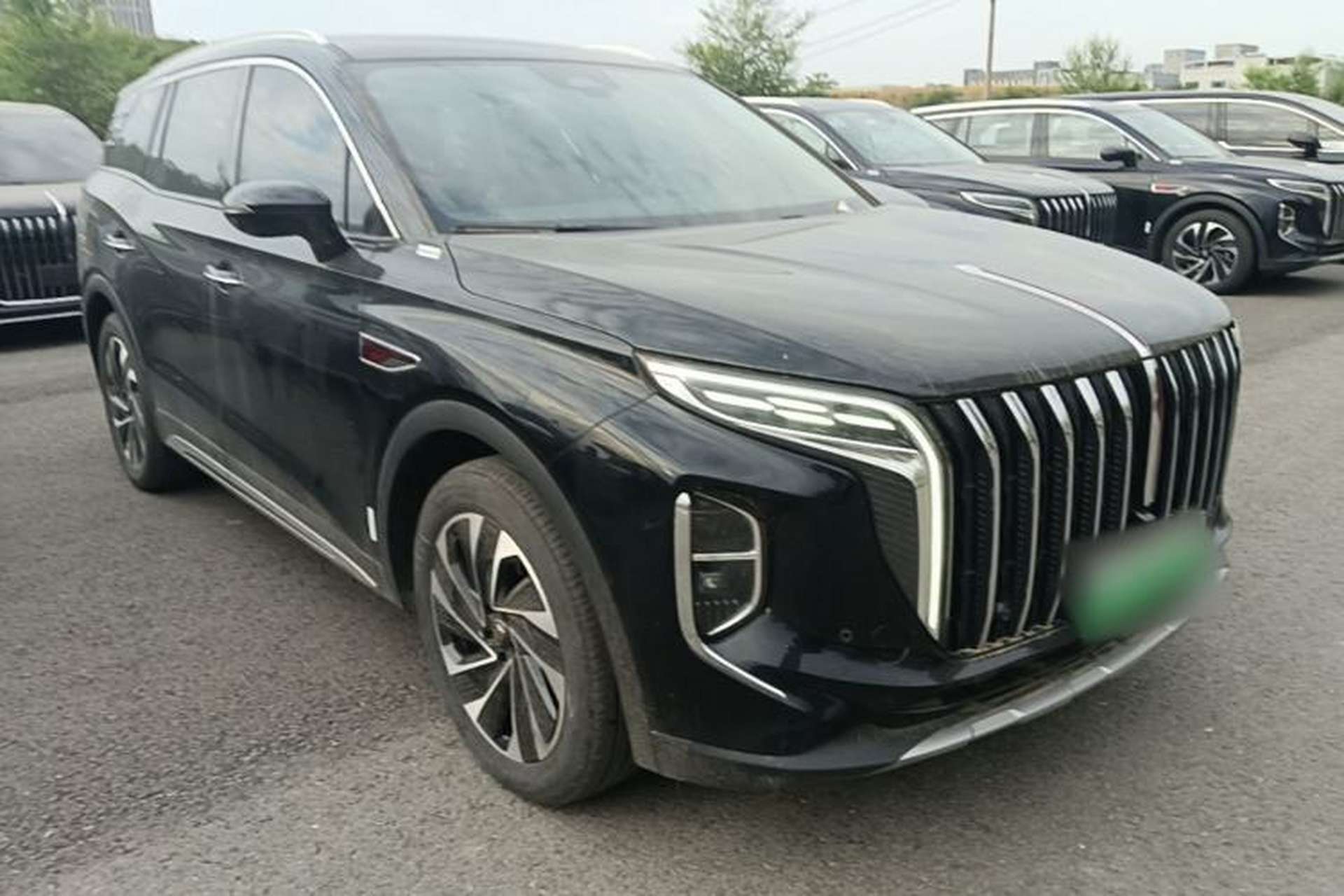 Used Hongqi HS7 PHEV 2024 2.0T PHEV Four-Wheel Drive Flagship Edition 7 Seats Front Right 45 Deg
