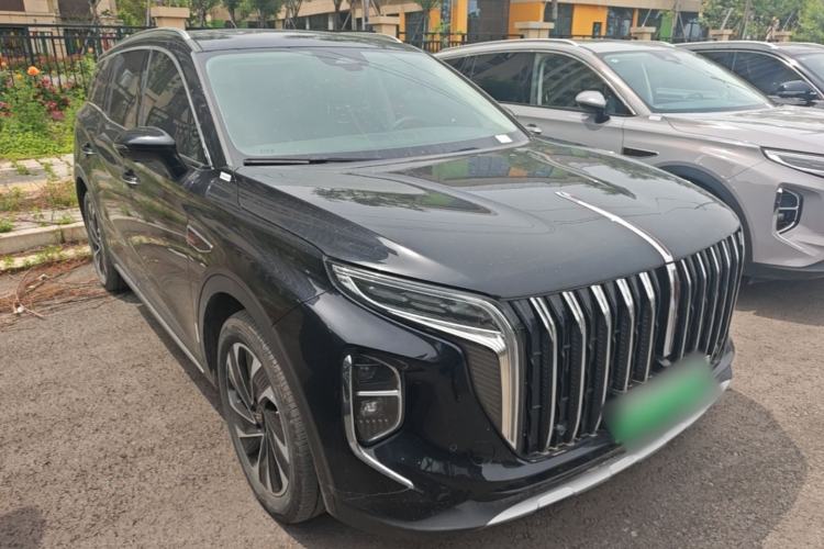 Used Hongqi HS7 PHEV 2024 2.0T PHEV Four-Wheel Drive Flagship Edition 6 Seats Front Right 45 Deg