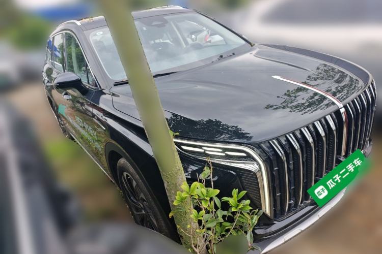 Used Hongqi HS7 PHEV 2024 2.0T PHEV Four-Wheel Drive Flagship Edition 6 Seats Front Right 45 Deg
