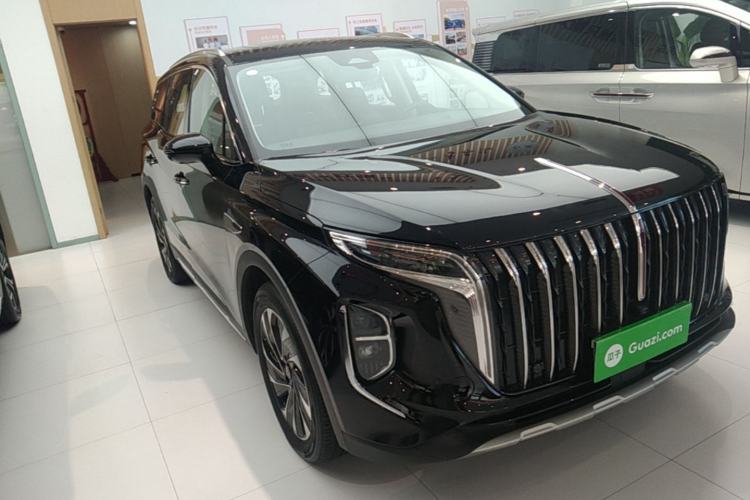 Used Hongqi HS7 PHEV 2024 2.0T PHEV Four-Wheel Drive Flagship Edition 7 Seats Front Right 45 Deg