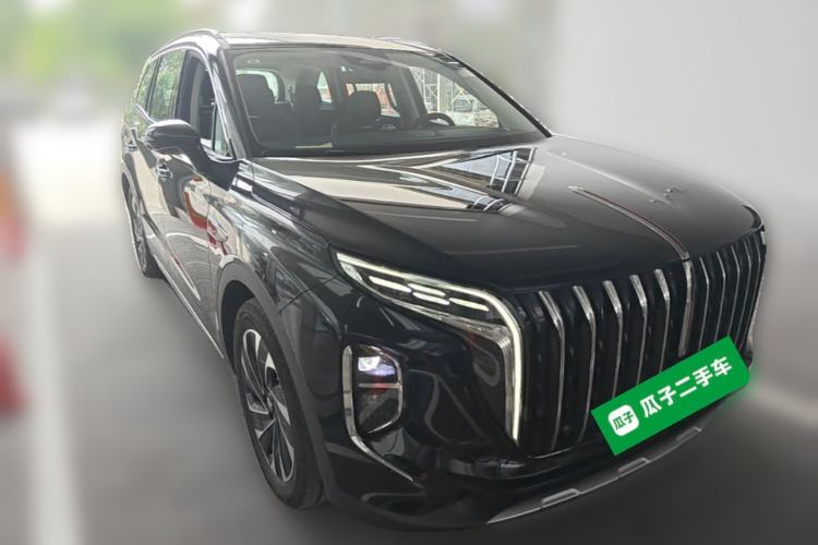 Used Hongqi HS7 PHEV 2024 2.0T PHEV Four-Wheel Drive Flagship Edition 6 Seats Front Right 45 Deg