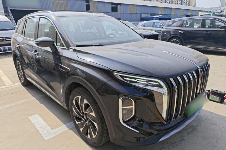 Used Hongqi HS7 PHEV 2024 2.0T PHEV Four-Wheel Drive Flagship Edition 7 Seats Front Right 45 Deg