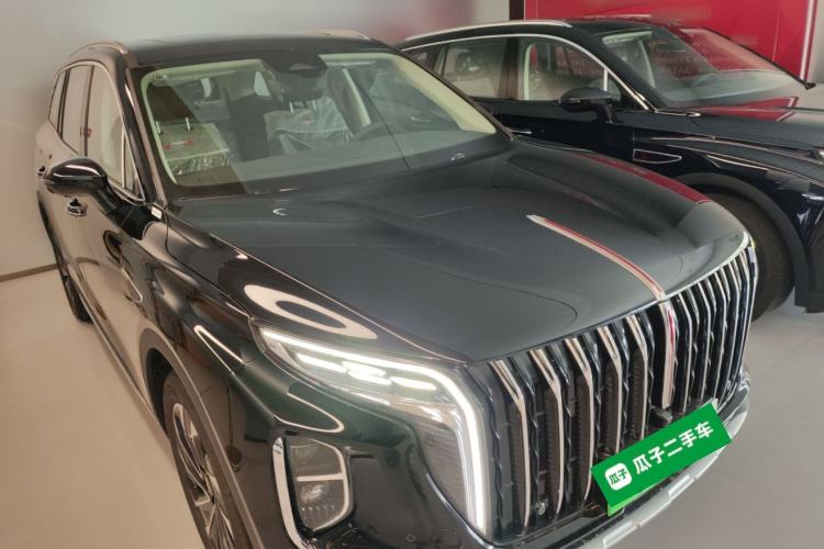 Used Hongqi HS7 PHEV 2024 2.0T PHEV Four-Wheel Drive Flagship Edition 7 Seats Front Right 45 Deg