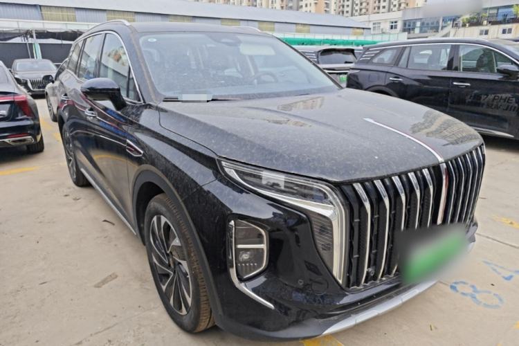 Used Hongqi HS7 PHEV 2024 2.0T PHEV Four-Wheel Drive Flagship Edition 7 Seats Front Right 45 Deg