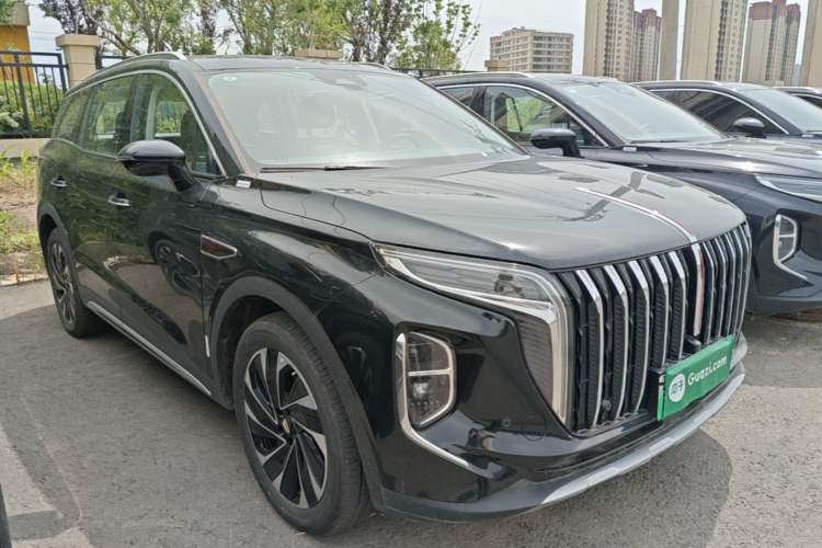 Used Hongqi HS7 PHEV 2024 2.0T PHEV Four-Wheel Drive Flagship Edition 6 Seats Front Right 45 Deg