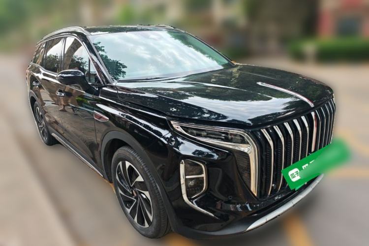 Used Hongqi HS7 PHEV 2024 2.0T PHEV Two-Wheel Drive Flagship Edition 6 Seats Front Right 45 Deg