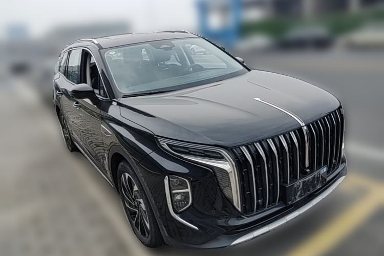 Used Hongqi HS7 PHEV 2024 2.0T PHEV Four-Wheel Drive Flagship Edition 7 Seats Front Right 45 Deg