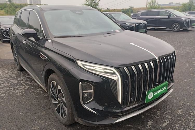 Used Hongqi HS7 PHEV 2024 2.0T PHEV Four-Wheel Drive Flagship Edition 7 Seats Front Right 45 Deg