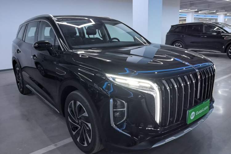 Used Hongqi HS7 PHEV 2024 2.0T PHEV Four-Wheel Drive Flagship Edition 7 Seats Front Right 45 Deg