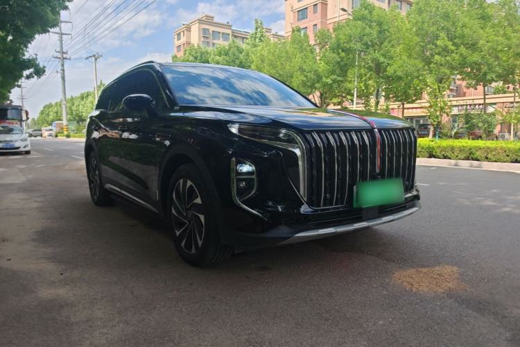 Used Hongqi HS7 PHEV 2024 2.0T PHEV Four-Wheel Drive Flagship Edition 7 Seats Front Right 45 Deg