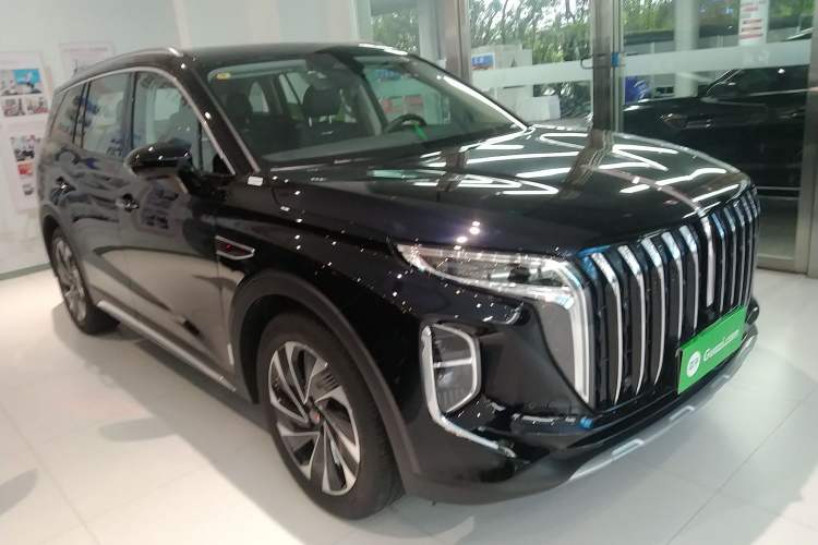 Used Hongqi HS7 PHEV 2024 2.0T PHEV Four-Wheel Drive Flagship Edition 7 Seats Front Right 45 Deg