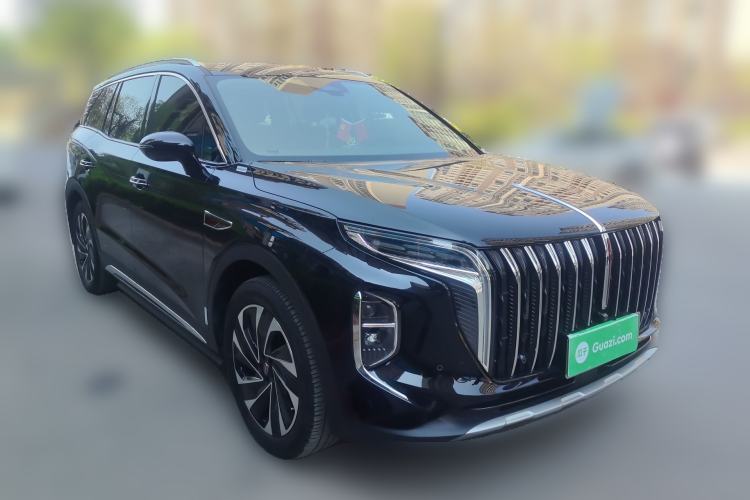Used Hongqi HS7 PHEV 2024 2.0T PHEV Two-Wheel Drive Flagship Edition 6 Seats Front Right 45 Deg