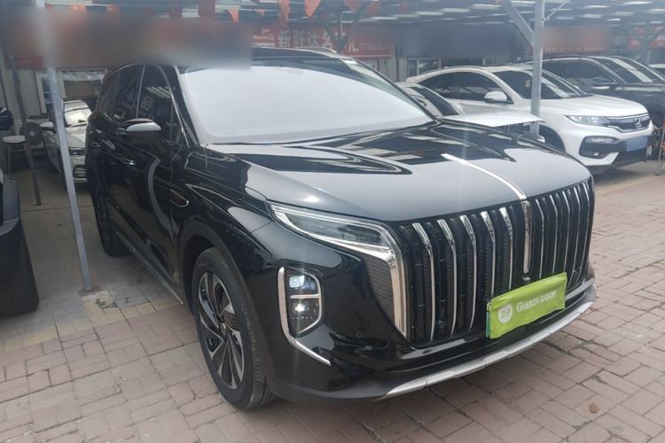 Used Hongqi HS7 PHEV 2024 2.0T PHEV Four-Wheel Drive Flagship Edition 6 Seats Front Right 45 Deg