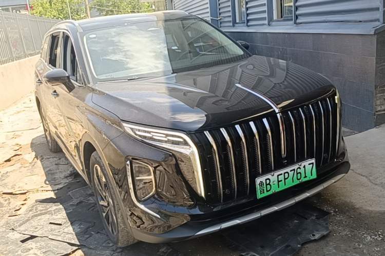 Used Hongqi HS7 PHEV 2024 2.0T PHEV Four-Wheel Drive Flagship Edition 6 Seats Front Right 45 Deg