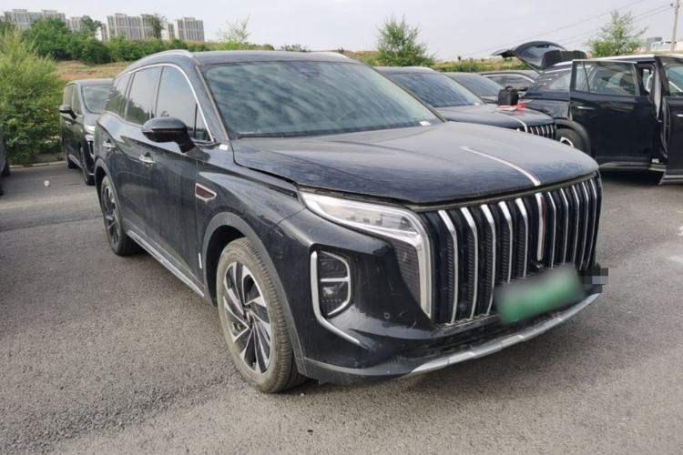 Used Hongqi HS7 PHEV 2024 2.0T PHEV Four-Wheel Drive Flagship Edition 7 Seats Front Right 45 Deg
