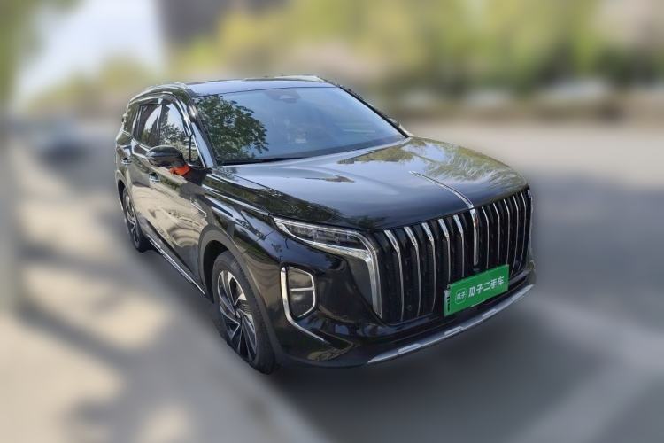 Used Hongqi HS7 PHEV 2024 2.0T PHEV Four-Wheel Drive Flagship Edition 7 Seats Front Right 45 Deg