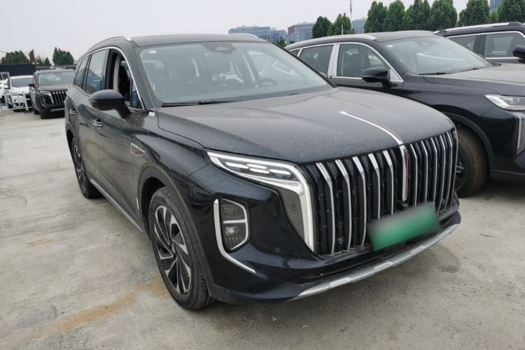 Used Hongqi HS7 PHEV 2024 2.0T PHEV Four-Wheel Drive Flagship Edition 7 Seats Front Right 45 Deg