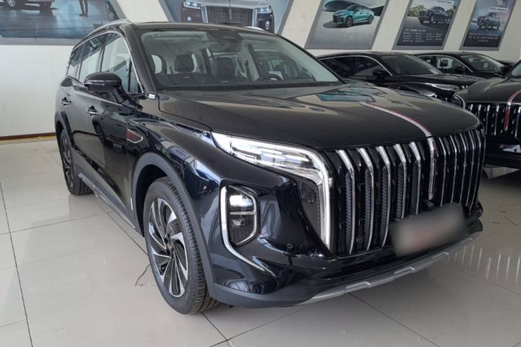 Used Hongqi HS7 PHEV 2024 2.0T PHEV Four-Wheel Drive Flagship Edition 6 Seats Front Right 45 Deg