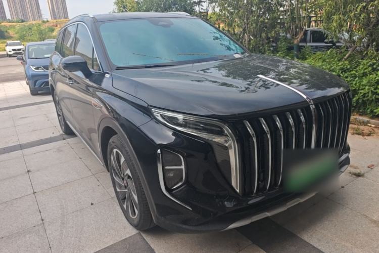 Used Hongqi HS7 PHEV 2024 2.0T PHEV Four-Wheel Drive Flagship Edition 7 Seats Front Right 45 Deg