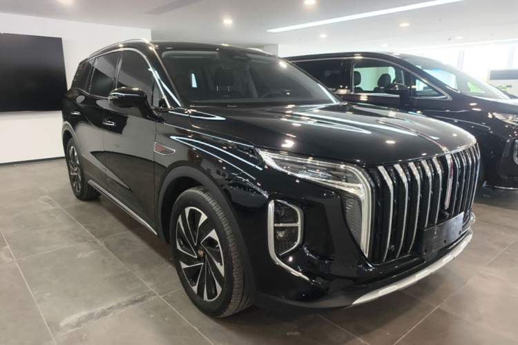 Used Hongqi HS7 PHEV 2024 2.0T PHEV Four-Wheel Drive Flagship Edition 6 Seats Front Right 45 Deg