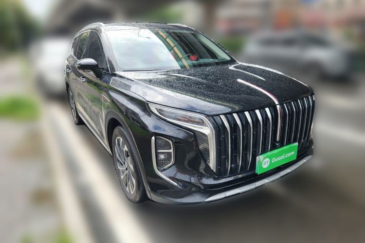 Used Hongqi HS7 PHEV 2024 2.0T PHEV Two-Wheel Drive Flagship Edition 6 Seats Front Right 45 Deg