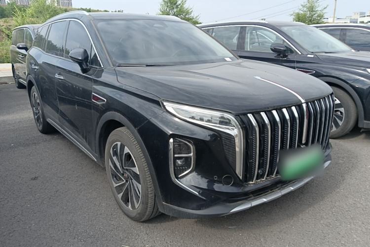 Used Hongqi HS7 PHEV 2024 2.0T PHEV Four-Wheel Drive Flagship Edition 6 Seats Front Right 45 Deg