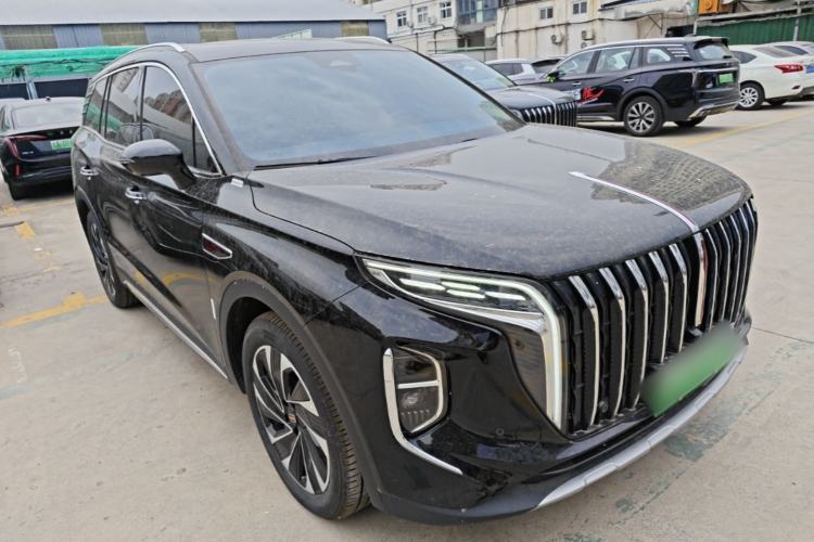 Used Hongqi HS7 PHEV 2024 2.0T PHEV Four-Wheel Drive Flagship Edition 6 Seats Front Right 45 Deg