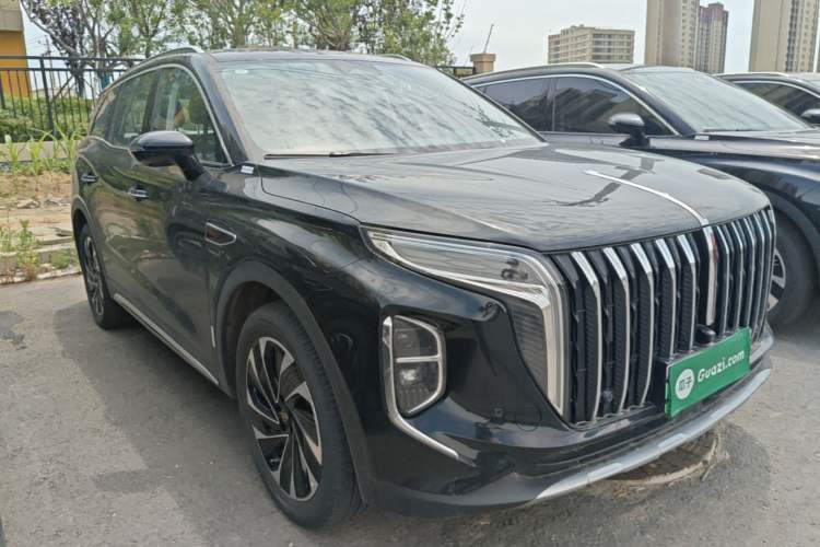 Used Hongqi HS7 PHEV 2024 2.0T PHEV Four-Wheel Drive Flagship Edition 7 Seats Front Right 45 Deg