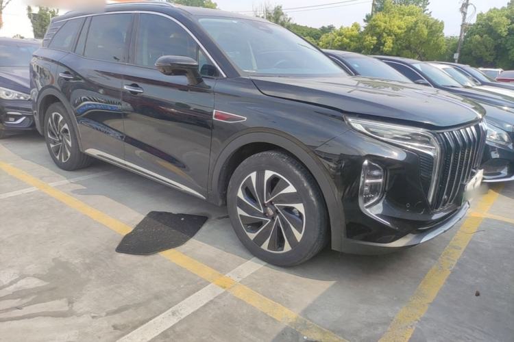 Used Hongqi HS7 PHEV 2024 2.0T PHEV Four-Wheel Drive Flagship Edition 6 Seats Front Right 45 Deg