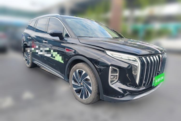 Used Hongqi HS7 PHEV 2024 2.0T PHEV Four-Wheel Drive Flagship Edition 6 Seats Front Right 45 Deg