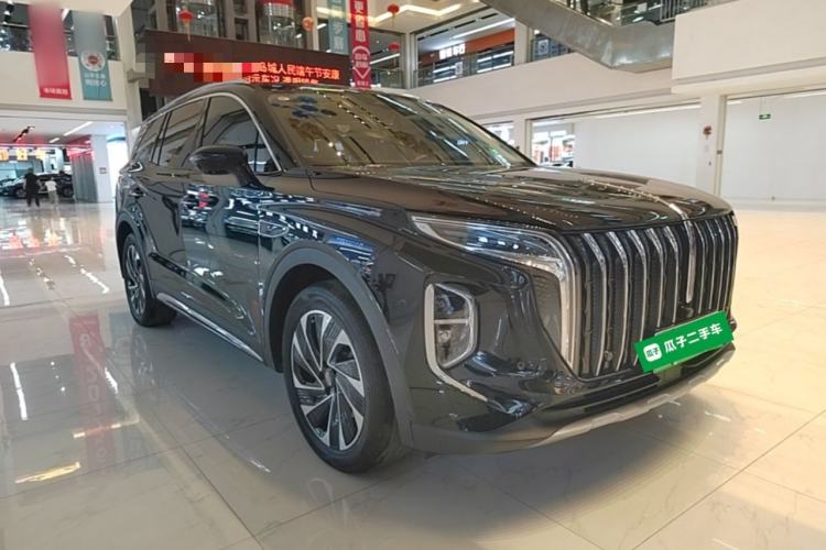 Used Hongqi HS7 PHEV 2024 2.0T PHEV Four-Wheel Drive Flagship Edition 6 Seats Front Right 45 Deg