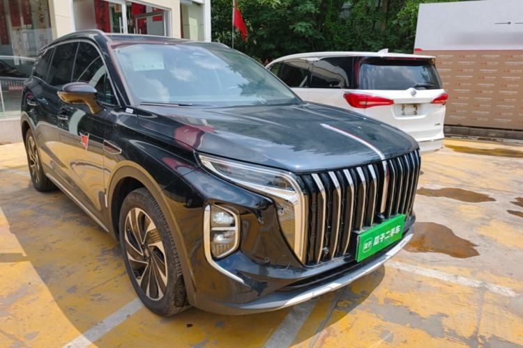 Used Hongqi HS7 PHEV 2024 2.0T PHEV Four-Wheel Drive Flagship Edition 6 Seats Front Right 45 Deg