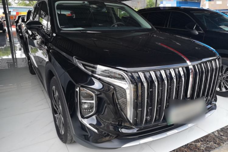 Used Hongqi HS7 PHEV 2024 2.0T PHEV Four-Wheel Drive Flagship Edition 6 Seats Front Right 45 Deg