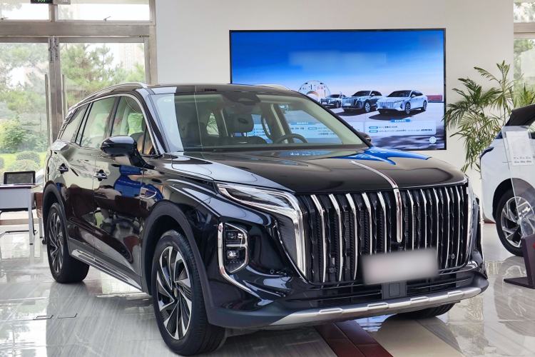 Used Hongqi HS7 PHEV 2024 2.0T PHEV Four-Wheel Drive Flagship Edition 6 Seats Front Right 45 Deg