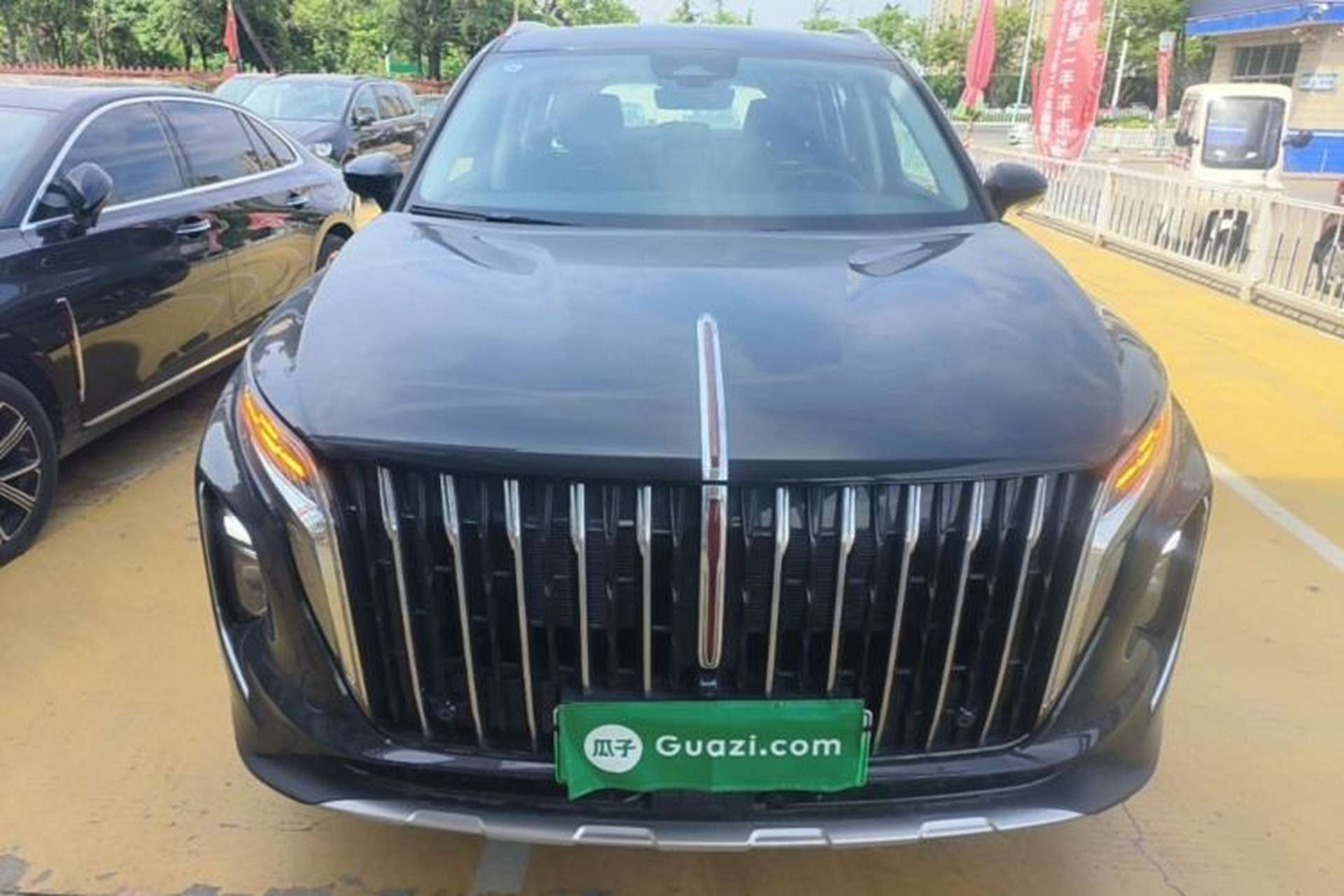 Used Hongqi HS7 PHEV 2024 2.0T PHEV Four-Wheel Drive Flagship Edition 7 Seats Front