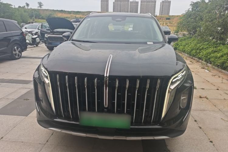 Used Hongqi HS7 PHEV 2024 2.0T PHEV Four-Wheel Drive Flagship Edition 7 Seats Front