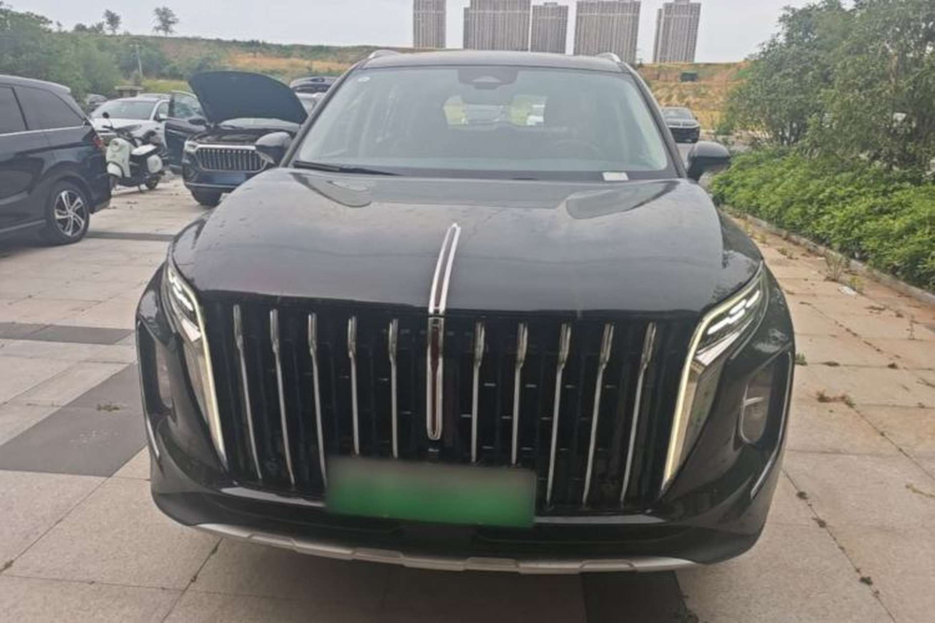 Used Hongqi HS7 PHEV 2024 2.0T PHEV Four-Wheel Drive Flagship Edition 7 Seats Front