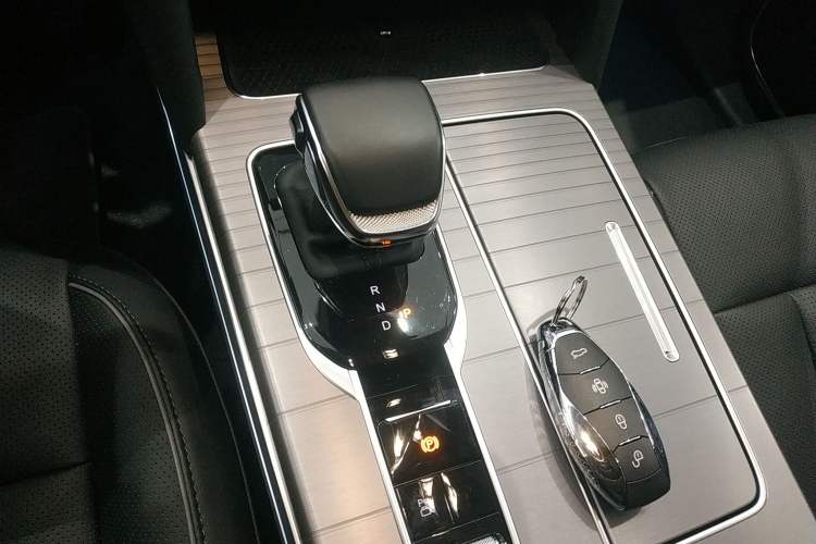 Used Hongqi HS7 PHEV 2024 2.0T PHEV Four-Wheel Drive Flagship Edition 6 Seats Gear Lever