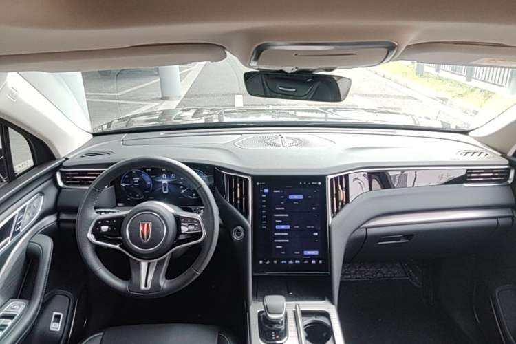 Used Hongqi HS7 PHEV 2024 2.0T PHEV Four-Wheel Drive Flagship Edition 6 Seats Headliner