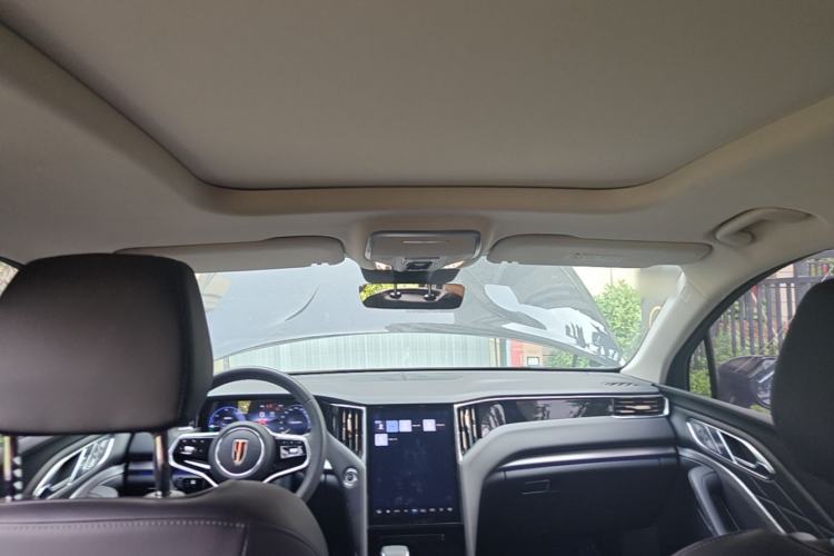 Used Hongqi HS7 PHEV 2024 2.0T PHEV Four-Wheel Drive Flagship Edition 6 Seats Headliner