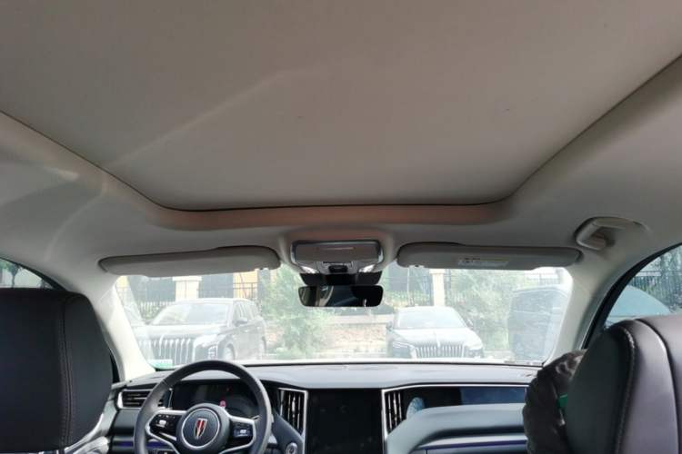 Used Hongqi HS7 PHEV 2024 2.0T PHEV Four-Wheel Drive Flagship Edition 7 Seats Headliner